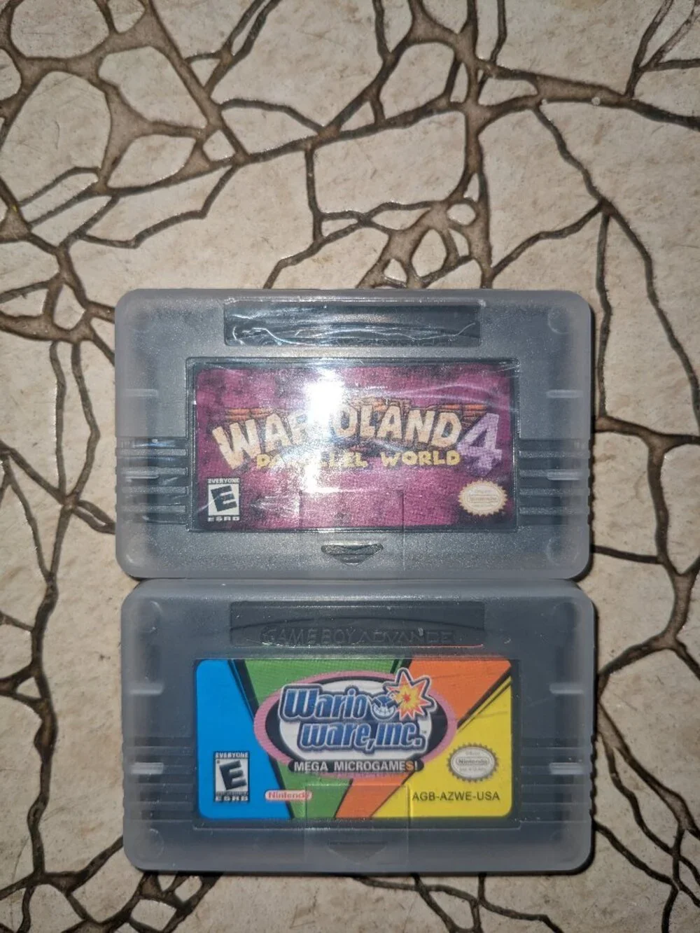 Warioland 4 & Wario Ware Inc. Gameboy Game Boy Advance